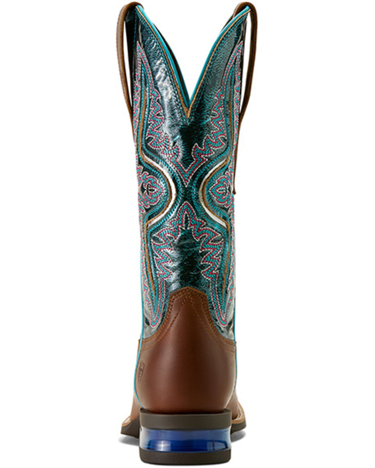 Image #5 - Ariat Women's Captivate Performance Western Boots - Broad Square Toe, Blue, hi-res