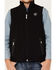 Image #3 - Ariat Boys' Solid Black New Team Softshell Zip-Front Vest, Black, hi-res