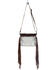 Image #1 - Montana West Women's Fringe Stadium Clear Crossbody Bag, Brown, hi-res