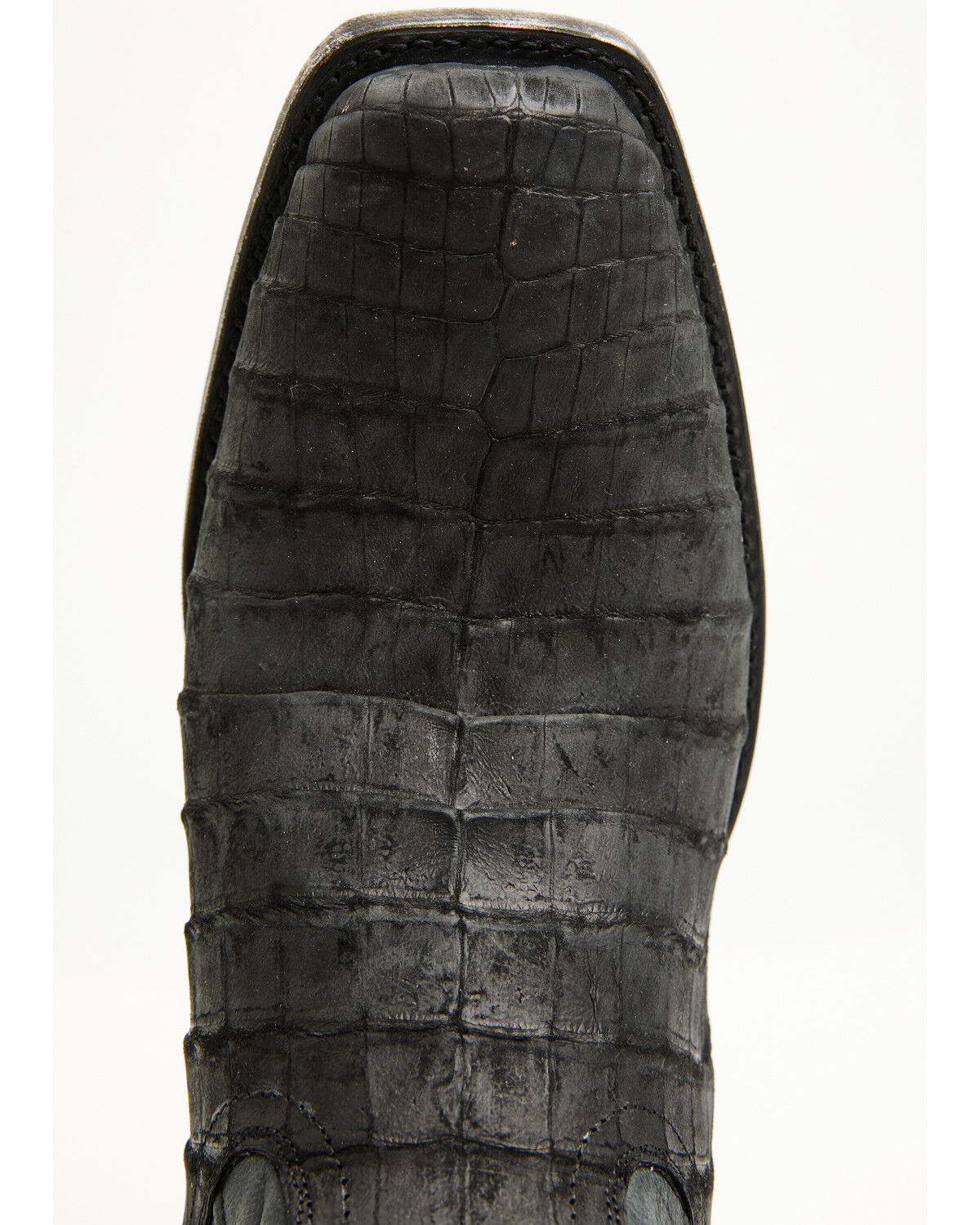 Image #6 - Cody James Black 1978&reg; Men's The Mason Exotic Caiman Belly Western Boots - Square Toe, Black, hi-res