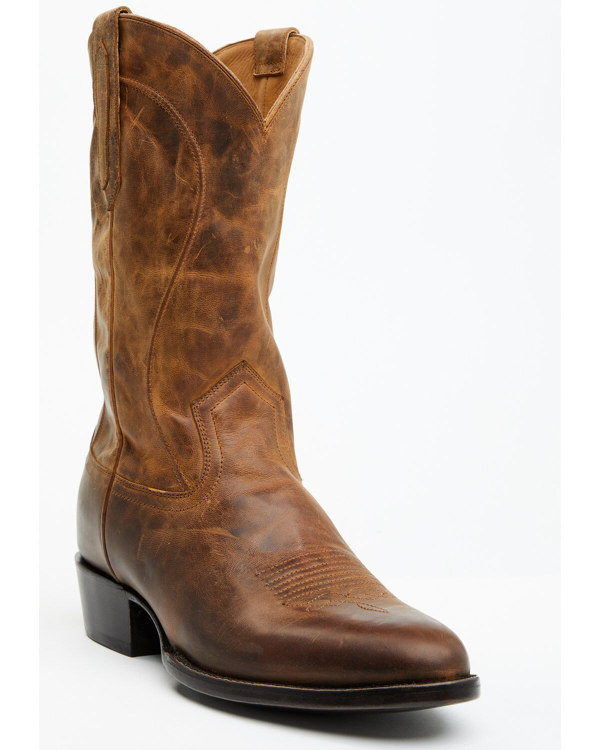 Cody James Black 1978&reg; Men's Chapman Western Boots - Round Toe, Distressed Brown, hi-res