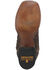 Image #7 - Dan Post Men's Dorsal Sea Bass Exotic Western Boots - Broad Square Toe, Chocolate, hi-res