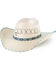 Image #1 - Charlie 1 Horse Girls' Straw Cowboy Hat, Natural, hi-res