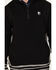 Image #3 - RANK 45&reg; Men's Bring it 1/4 Zip Pullover, Black, hi-res