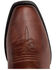 Image #5 - Ferrini Men's Wyatt Western Boots - Square Toe , Brandy Brown, hi-res