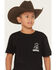 Image #3 - Cody James Boys' Don't Tread On Me Short Sleeve Graphic T-Shirt, Black, hi-res