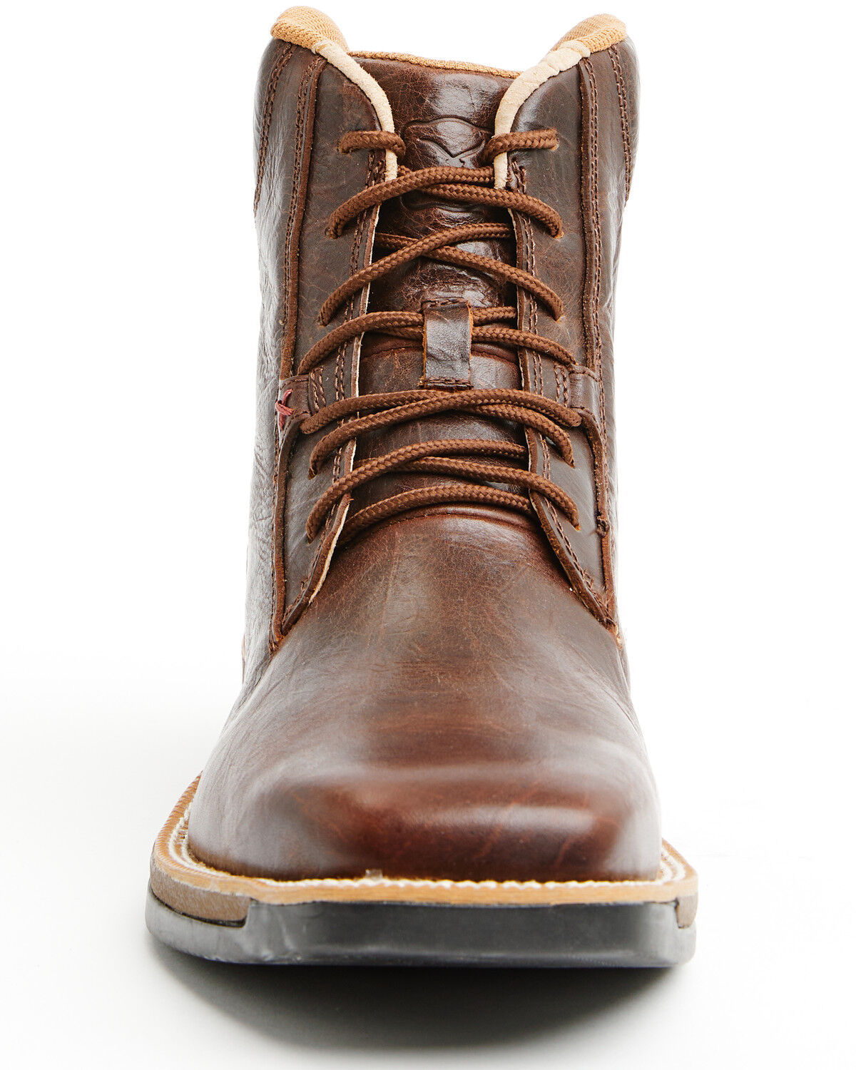 Image #4 - Twisted X Men's 6" Tech X&trade; Lace Up Casual Boots - Broad Square Toe, Brown, hi-res
