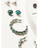 Image #2 - Shyanne Women's Moonbeam Turquoise Hoot Set - 6 Piece, Turquoise, hi-res