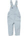 Image #1 - Wrangler Infant Girls' Grace Light Wash Denim Overalls , Light Wash, hi-res