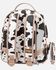 Image #3 - Wrangler Women's Cow Print Backpack with Coin Pouch, Pink, hi-res