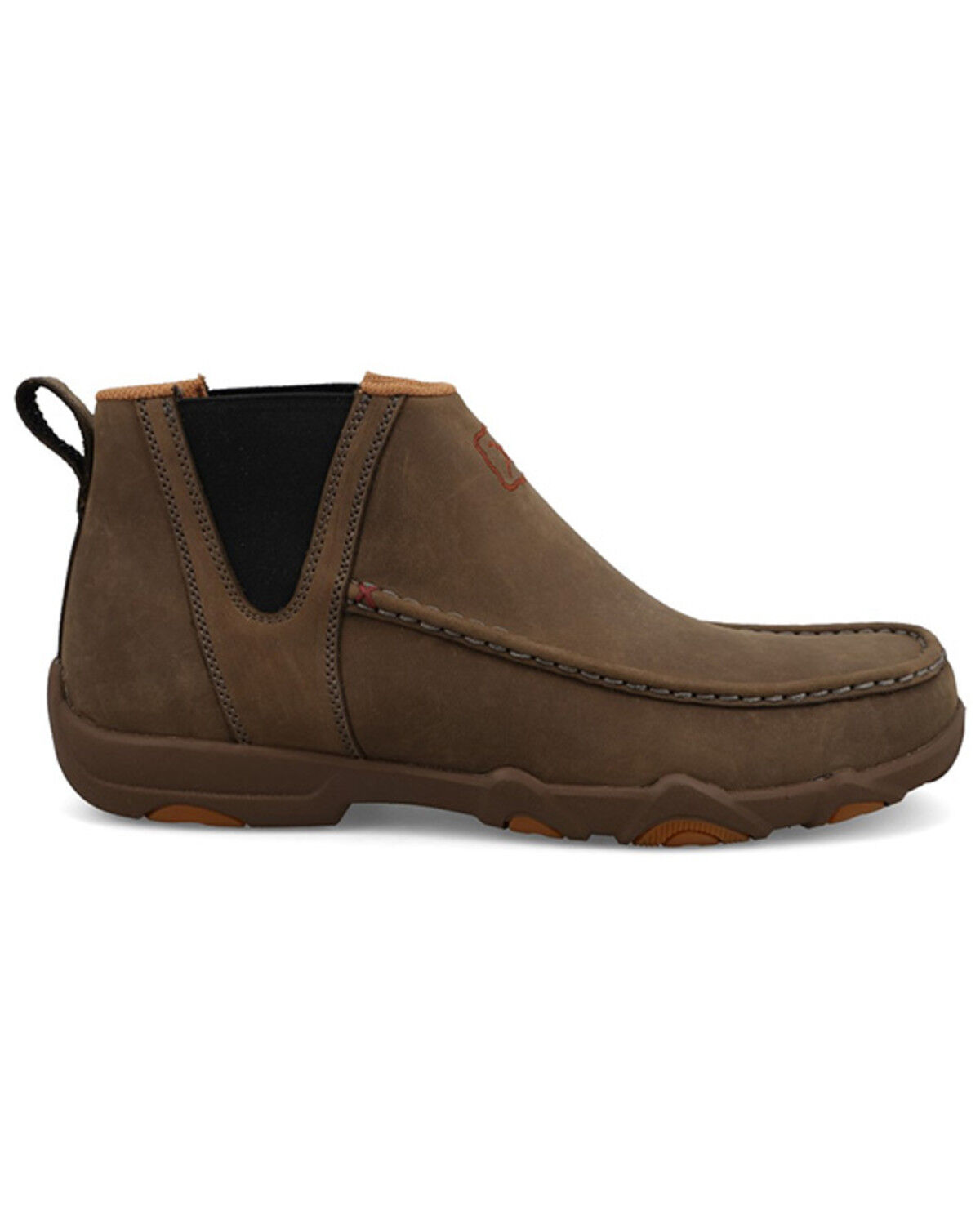Image #2 - Twisted X Men's 4" UltraLite X&trade; Driving Shoes - Moc Toe, Taupe, hi-res