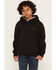 Image #2 - RANK 45&reg; Boys' Desert Steer Logo Hooded Sweatshirt, Black, hi-res