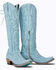 Image #1 - Lane Women's Reverie Tall Western Boots - Snip Toe, Blue, hi-res