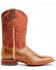 Image #2 - Cody James Men's Upper Two-Tone Leather Western Boots - Broad Square Toe, Orange, hi-res