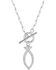 Image #1 - Montana Silversmiths Graceful Waters Necklace, Silver, hi-res