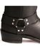 Image #2 - Durango Men's Harness Motorcycle Boots, Black, hi-res