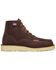 Image #2 - Danner Men's 6" Bull Run Moc Waterproof Work Boots - Soft Toe, Brown, hi-res