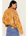 Image #4 - Miss Me Women's Southwestern Print Knit Moto Jacket, Brown, hi-res