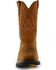 Image #7 - Cody James&reg; Men's Broad Square Toe Western Work Boots, Brown, hi-res