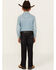 Image #3 - Wrangler Retro Little Boys' Dark Wash Dax Slim Bootcut Jeans, , hi-res