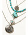 Image #2 - Shyanne Women's Desert Charm Layered Necklace, Silver, hi-res