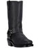 Image #1 - Dingo Women's Molly Harness Boots - Square Toe, Black, hi-res
