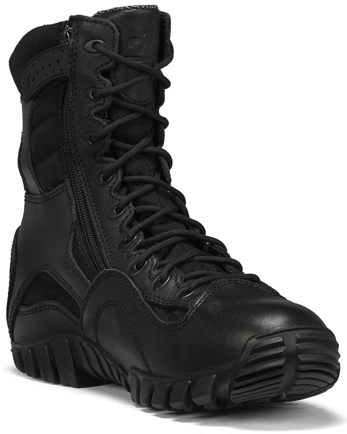 Image #1 - Belleville Men's TR Khyber Waterproof Military Boots - Soft Toe, Black, hi-res
