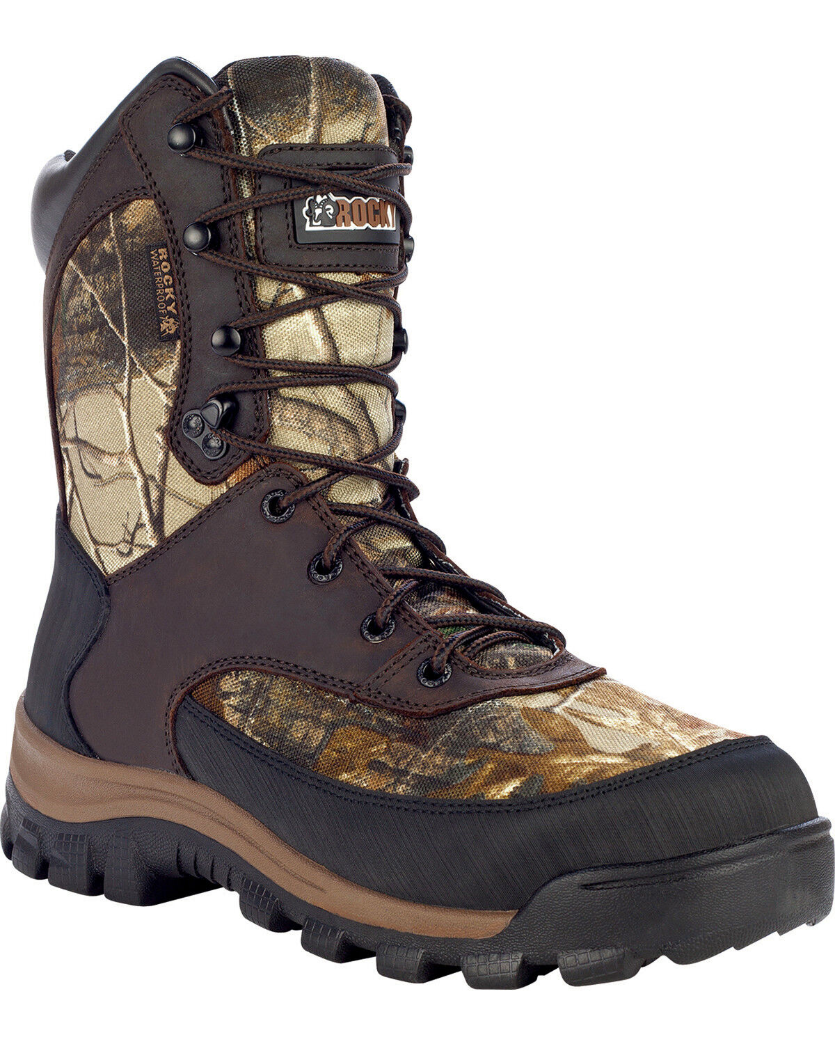 Rocky Core Waterproof Insulated Outdoor Boots - Soft Toe, Camouflage, hi-res