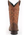 Image #5 - Ferrini Men's Toro Western Performance Boots - Square Toe, Brandy Brown, hi-res