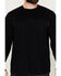 Image #3 - Hawx Men's FR Long Sleeve Pocket T-Shirt - Tall, Navy, hi-res