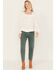 Image #1 - Levi's Premium Women's 501&reg; Original Cropped Jeans, Green, hi-res