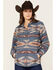 Image #1 - Ariat Women's Jacobo Chimayo Shacket , Blue, hi-res