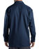 Image #3 - Dickies Men's Solid Twill Long Sleeve Work Shirt - Folded, Navy, hi-res