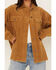 Image #3 - Cleo + Wolf Women's Corduroy Shacket , Bronze, hi-res