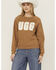 Image #1 - Ugg Women's Madeline Logo Crewneck Sweatshirt , Rust Copper, hi-res