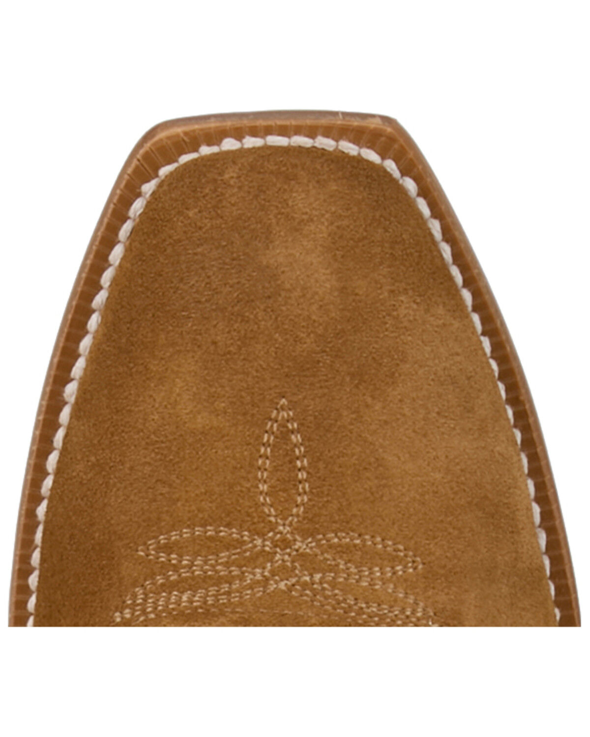 Image #6 - Tony Lama Men's Jax Suede Western Boots - Square Toe, Tan, hi-res