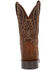 Image #5 - Durango Men's Westward Western Performance Boots - Broad Square Toe, Dark Brown, hi-res