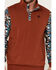 Image #3 - RANK 45&reg; Men's Baygen Colorblock Pullover, Dark Orange, hi-res