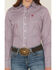 Image #3 - Cinch Women's TENCEL&trade; Striped Print Long Sleeve Button-Down Shirt, Purple, hi-res