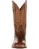 Image #5 - Lucchese Men's Rowdy Exotic Full-Quill Ostrich Western Boots - Square Toe, Chocolate, hi-res