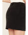 Image #4 - Sadie & Sage Women's Denim Mini Skirt, Black, hi-res