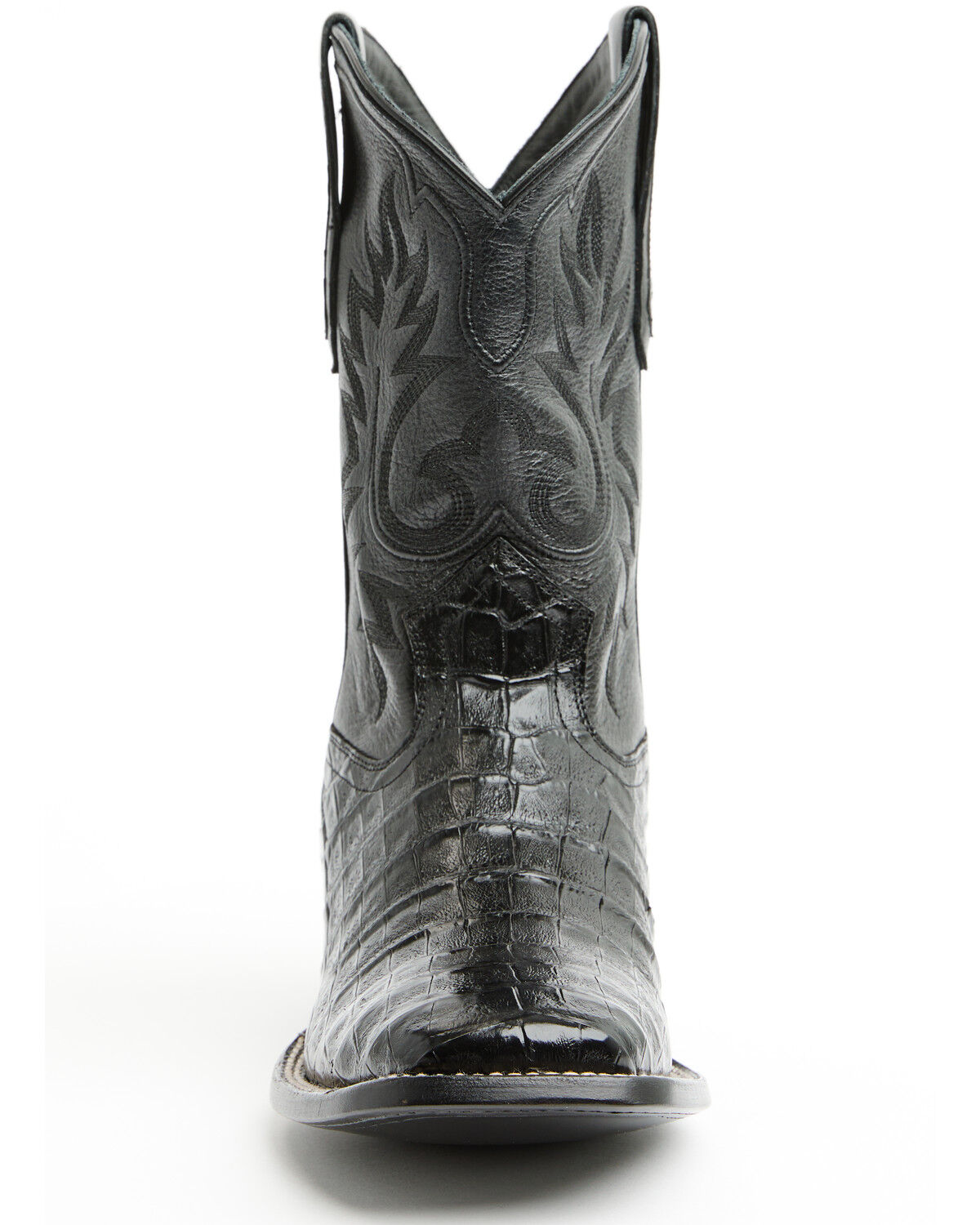 Image #4 - Cody James Black 1978&reg; Men's The Hayward Exotic Caiman Western Boots - Broad Square Toe, Black, hi-res