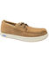 Image #1 - Twisted X Men's UltraLite X™ Boat Shoes - Moc Toe , Tan, hi-res