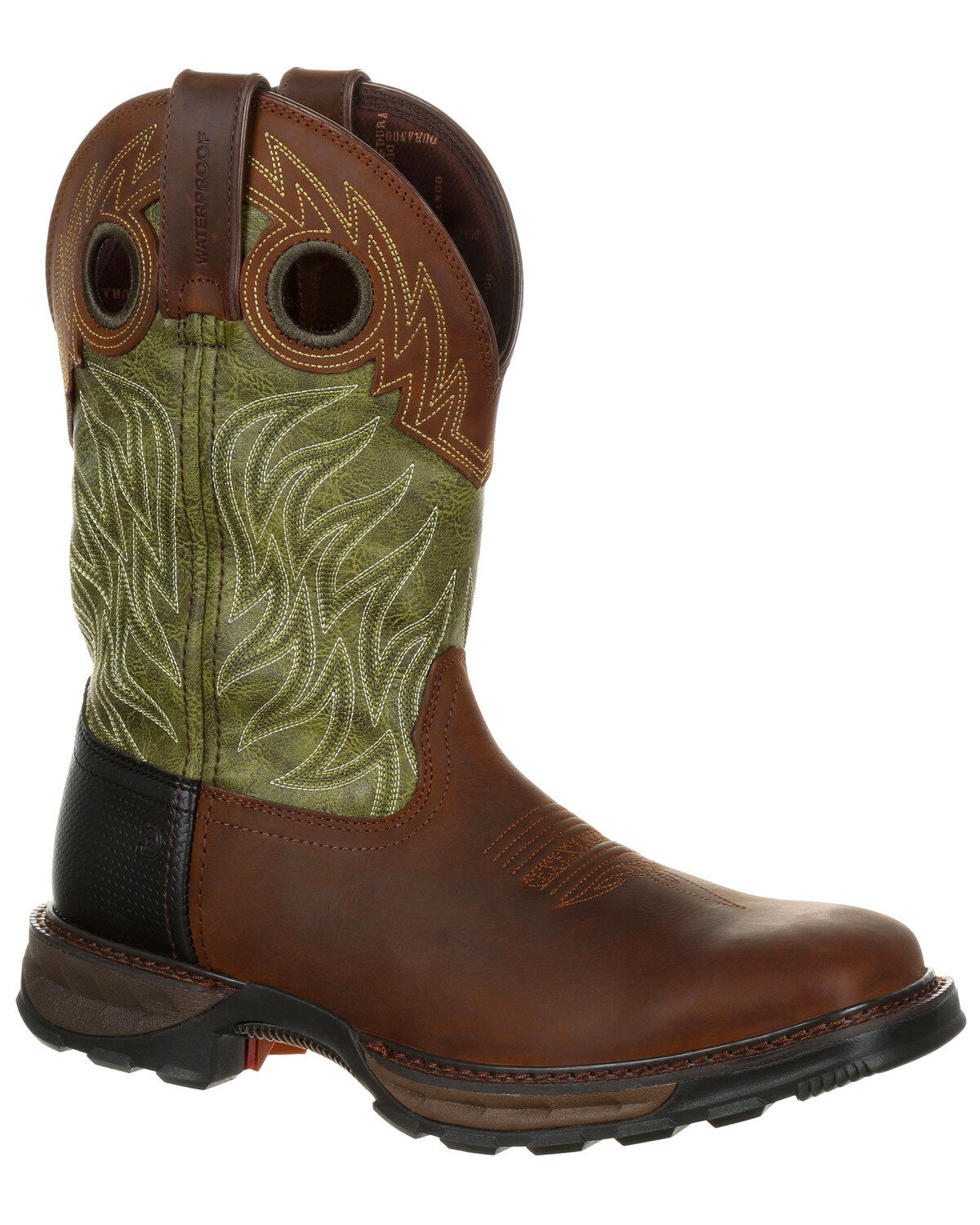 Durango Men's Maverick XP Waterproof Western Work Boots - Square Toe, Brown, hi-res