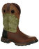 Image #1 - Durango Men's Maverick XP Waterproof Western Work Boots - Square Toe, Brown, hi-res