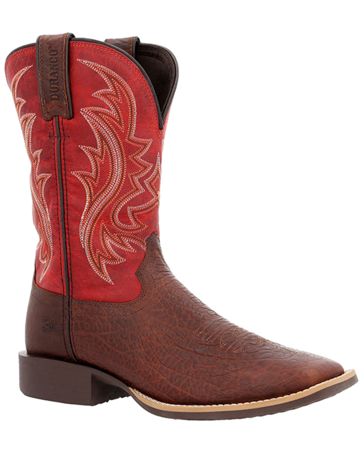 Image #1 - Durango Men's Shyloh Performance Western Boots - Round Toe, Brown, hi-res