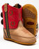 Image #2 - Cody James Infant Boys' Horseshoe Poppet Western Boots, Red, hi-res