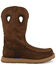 Image #2 - Twisted X Men's Pull-On Wedge Sole Waterproof Work Boot - Soft Toe , Brown, hi-res