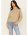 Image #1 - Sadie & Sage Women's Fiona Long Sleeve Pullover Sweater , Sage, hi-res