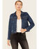 Image #1 - Levi's Women's Original Trucker Jacket, Dark Wash, hi-res